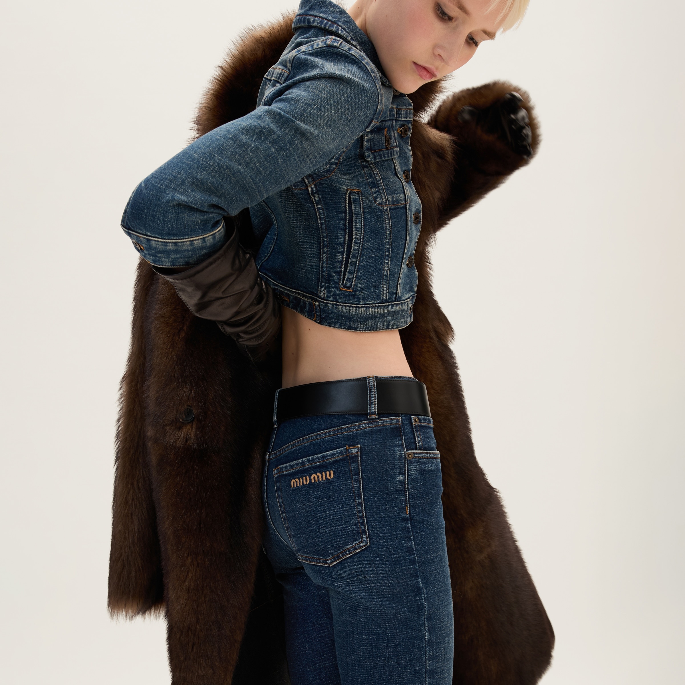 Stretch denim jeans - 5