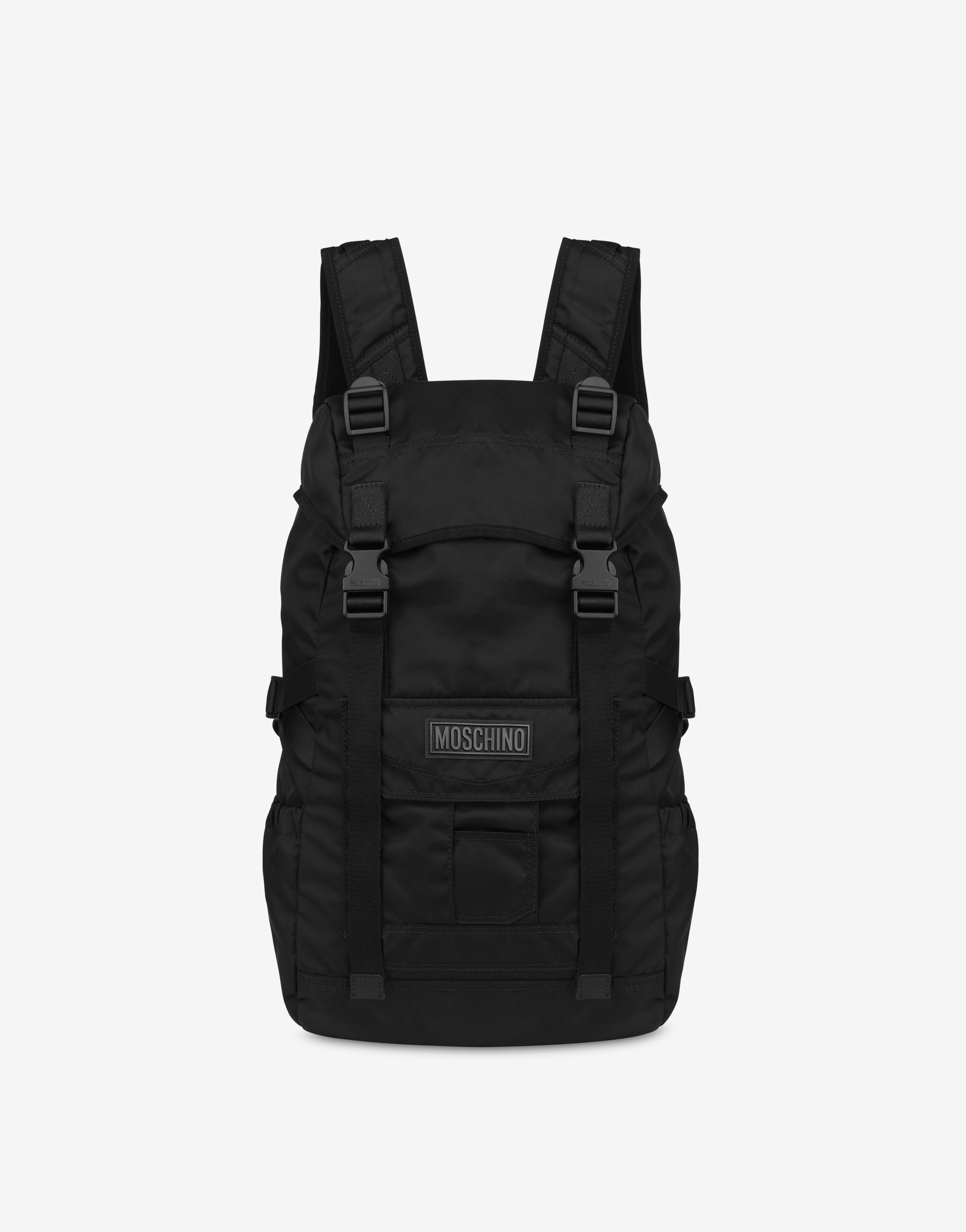 MULTIPOCKET NYLON BACKPACK - 1