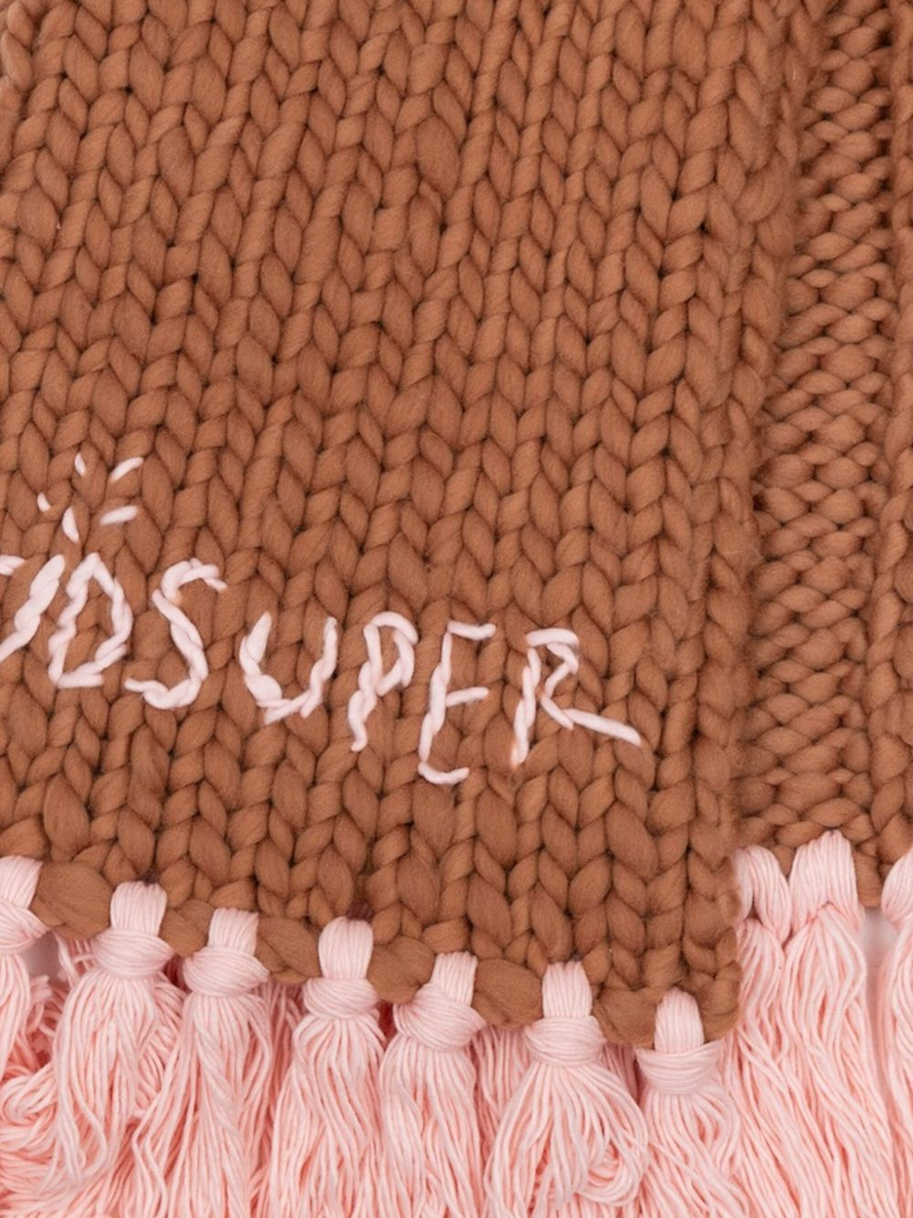chunky-knit scarf - 2