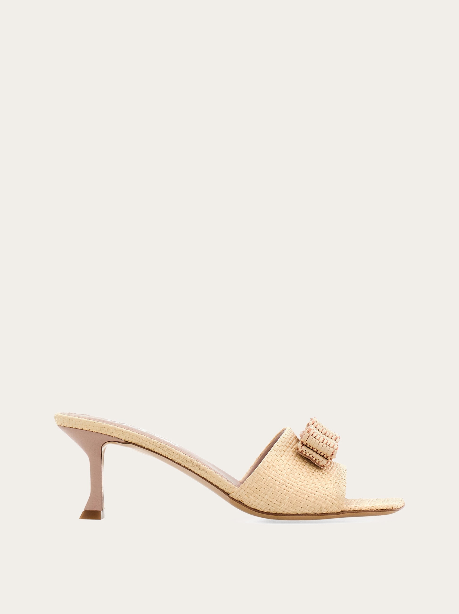 Raffia Vara bow slide - 1