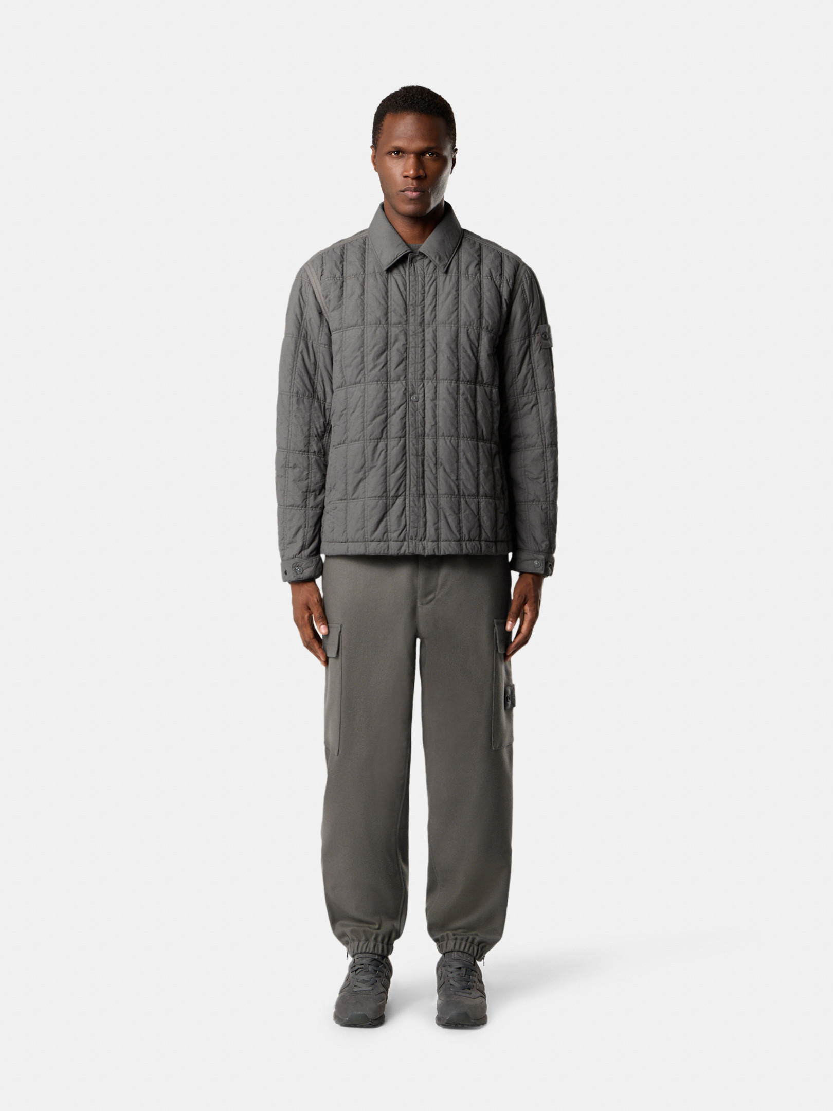 4100099 NYLON SMERIGLIATO_STONE ISLAND GHOST - 2