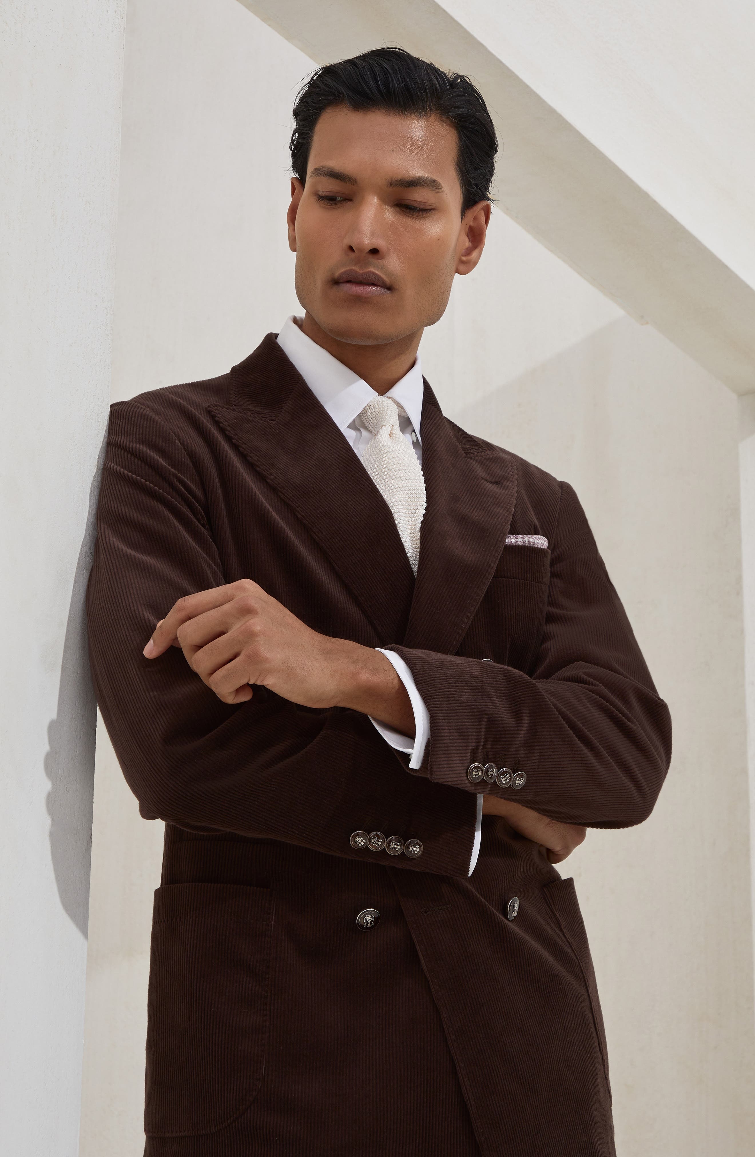Brunello Cucinelli Corduroy blazer in Brown at Nordstrom - 5