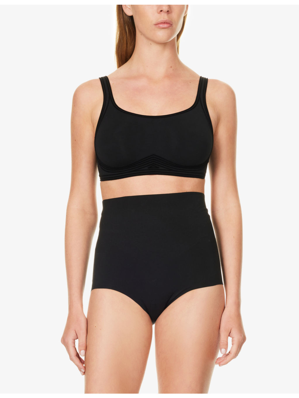 Contour Skin scoop-neck stretch-woven bra - 2
