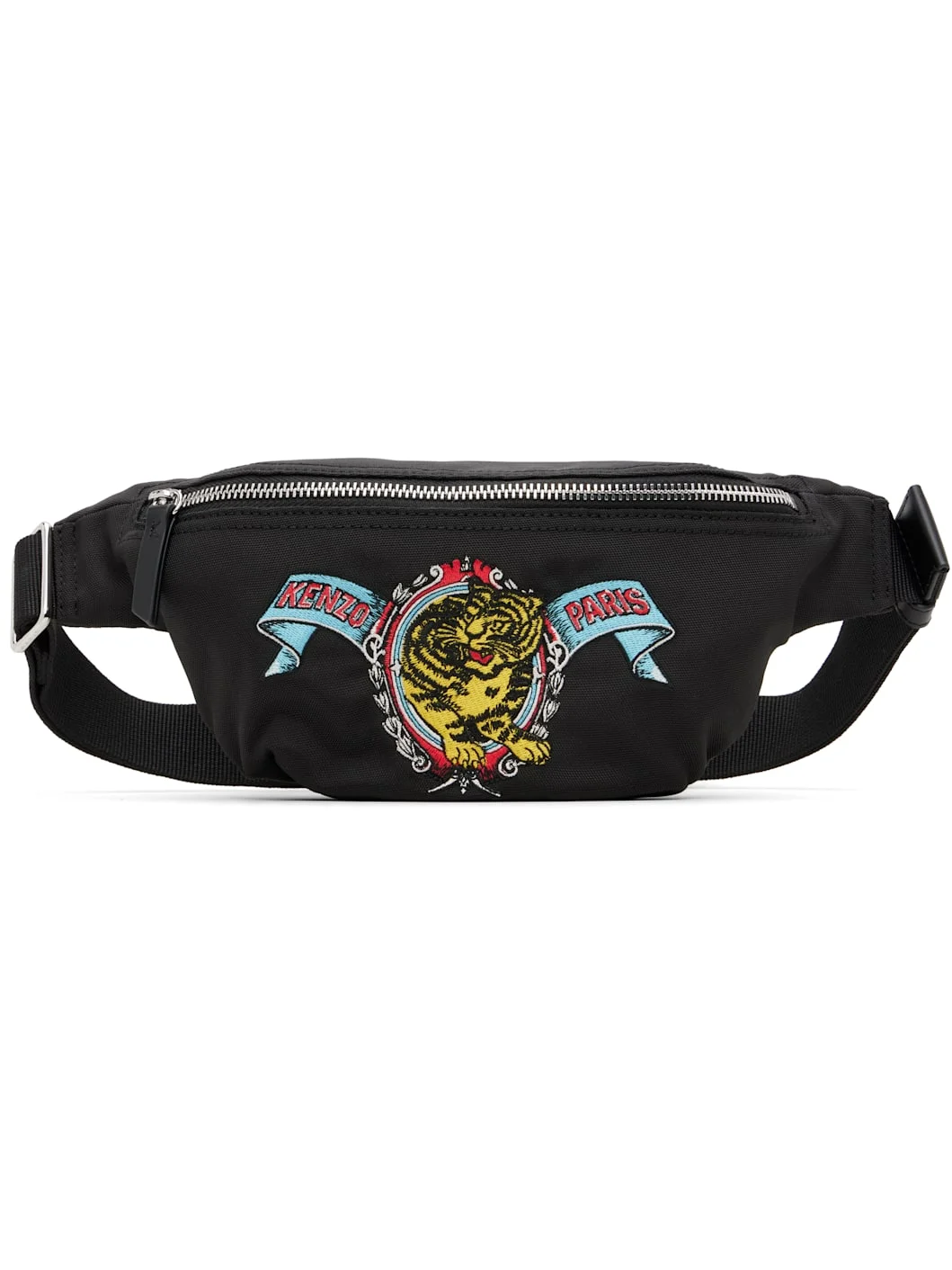 Black Kenzo Paris 'KENZO Jumping Tiger' Belt Bag - 1