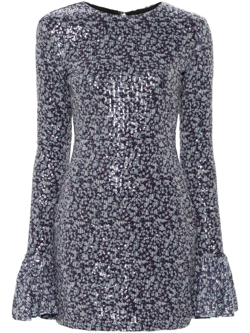 sequinned mini dress 1