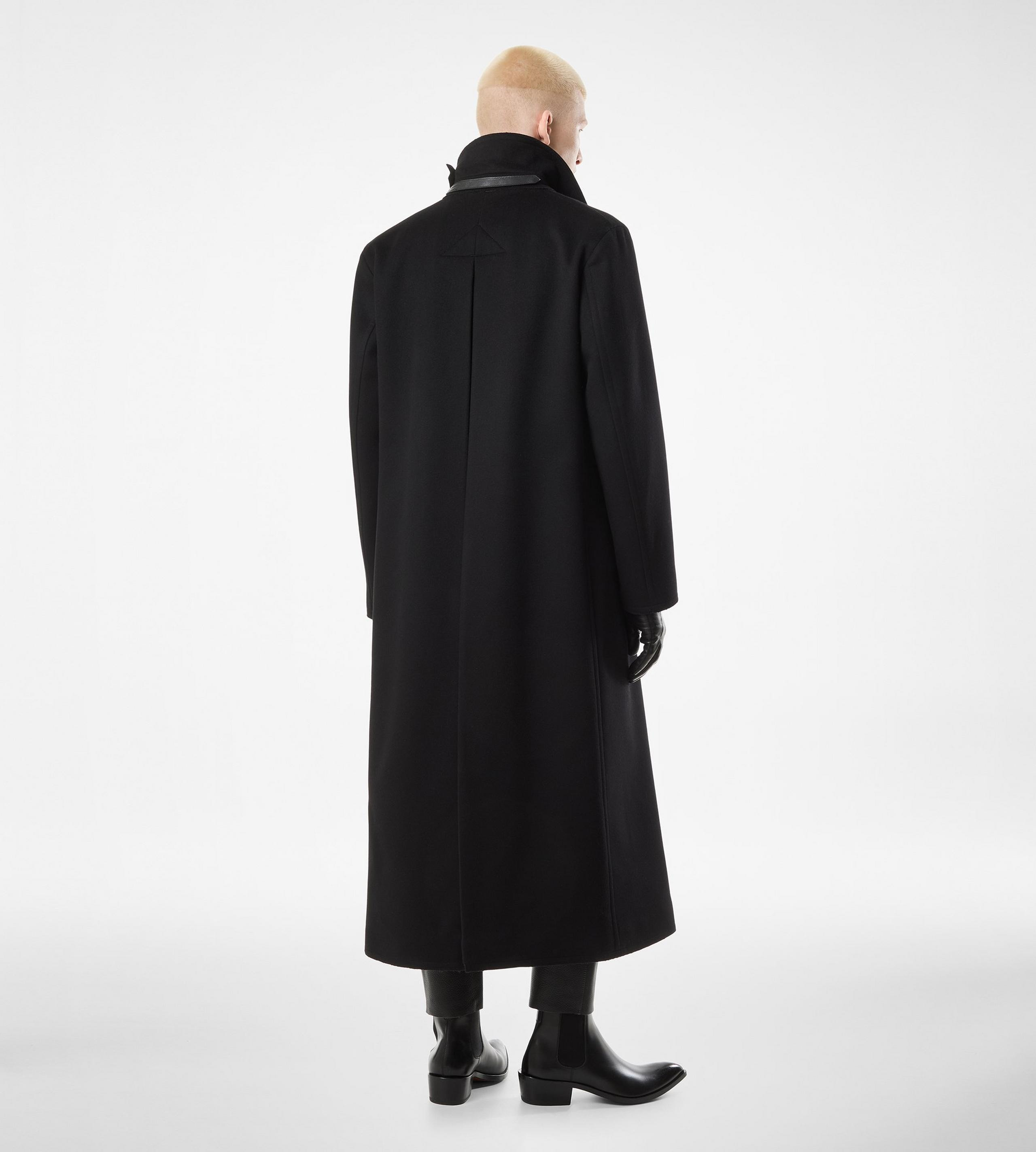 CASHMERE OFFICER COAT - 4