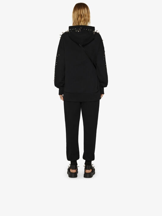 OVERSIZED HOODIE WITH STUDS - 3