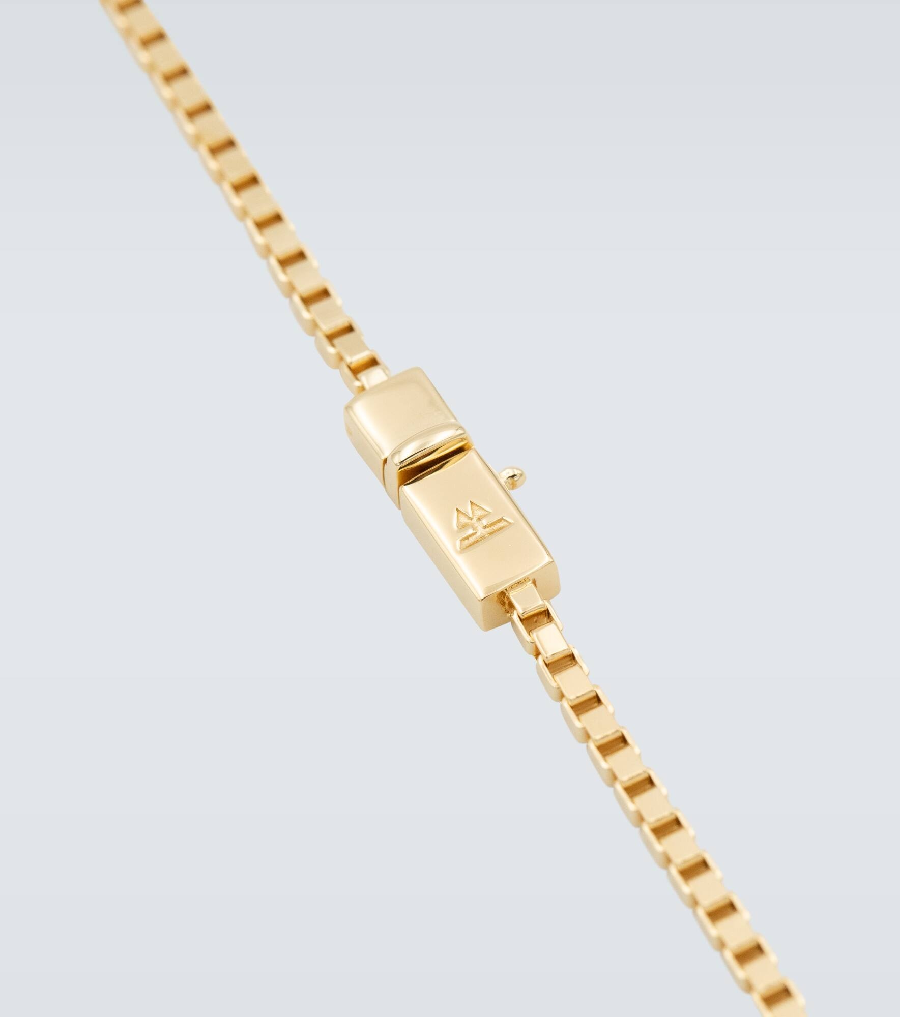 Square gold-plated chain - 2