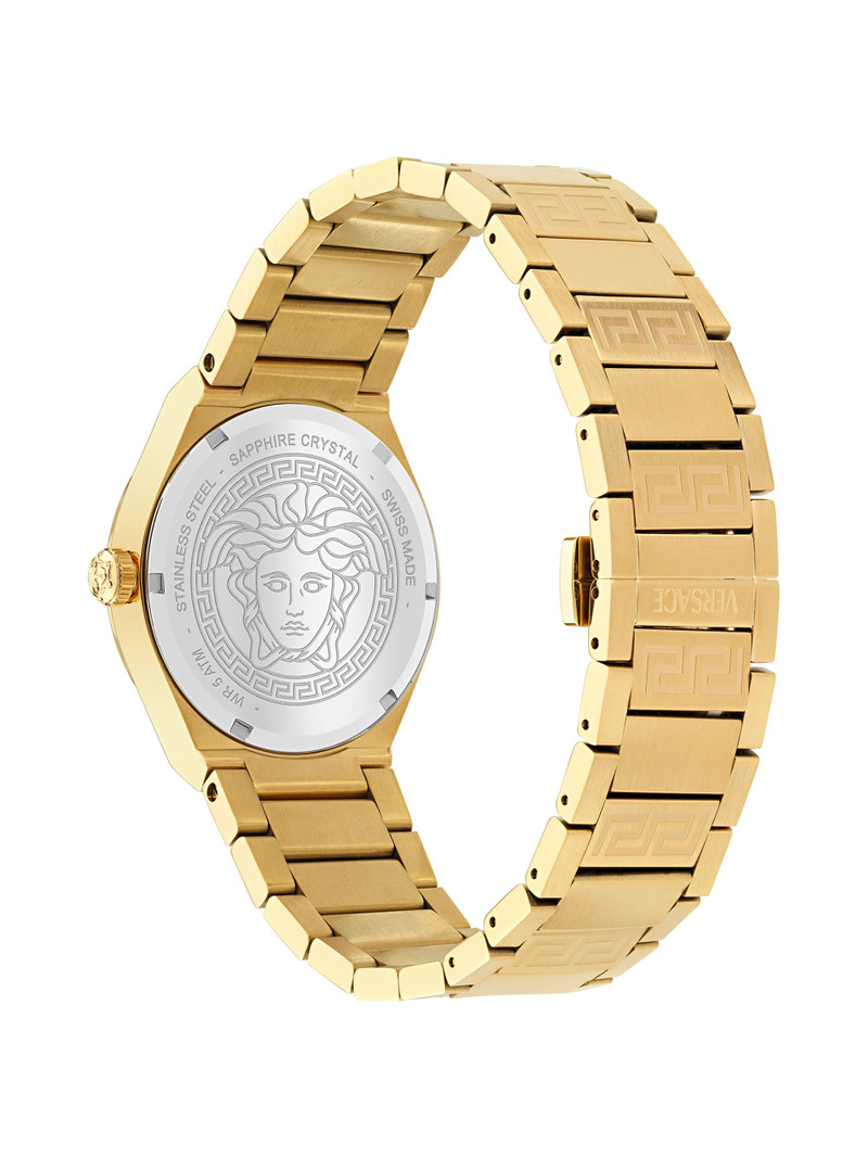 Men's V-Auria Goldtone Bracelet Watch/39MM - Yellow Gold 4