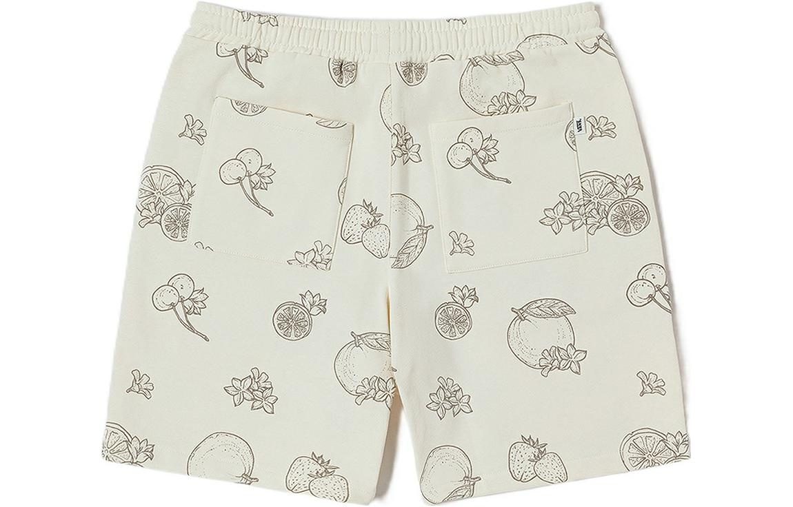 (WMNS) Vans Knitted Graphic Shorts 'White' VN0008Y0BTA - 2