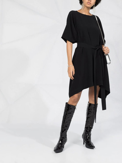 Rick Owens tie-waist shift dress outlook