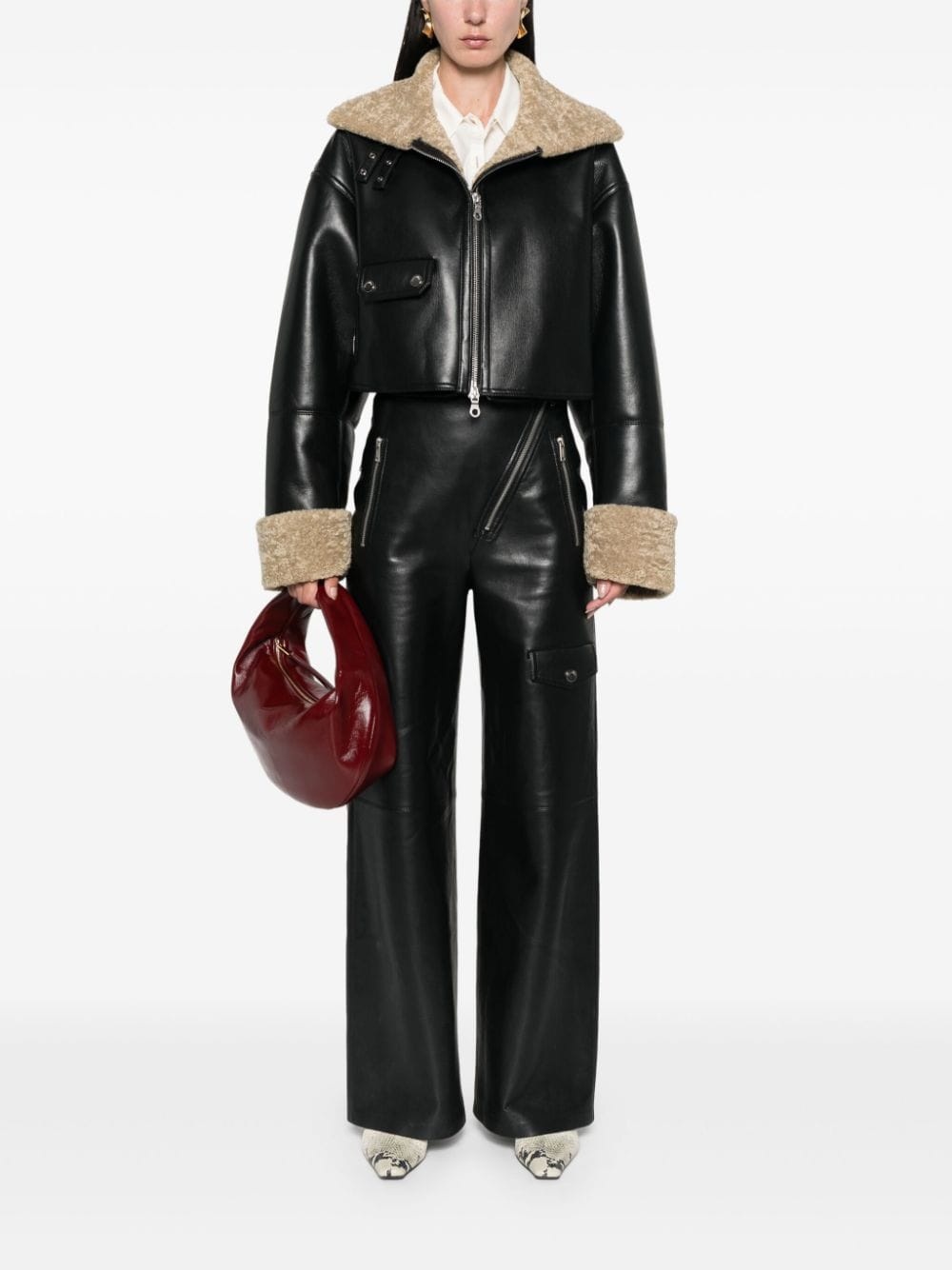 leather trousers - 2