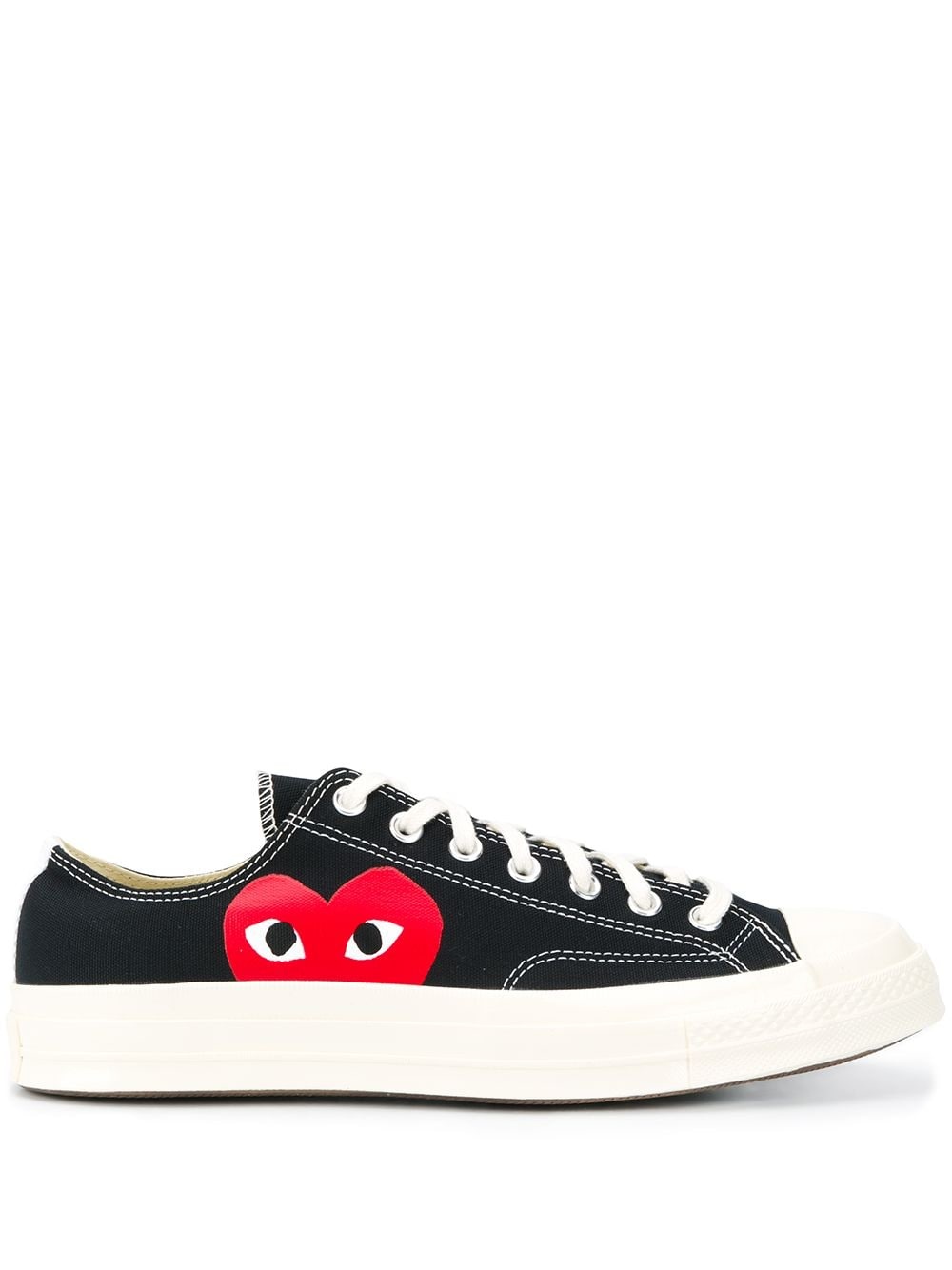 x Converse logo-print low top trainers - 1