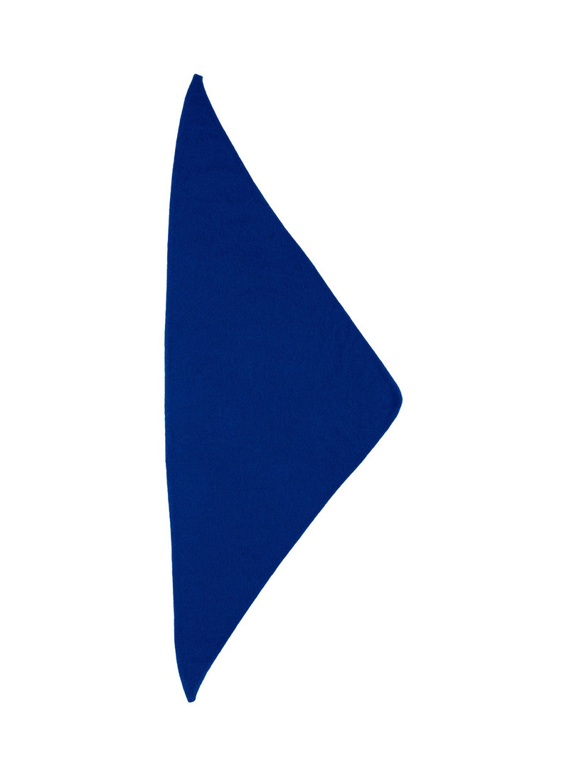 Johnstons of Elgin Reel Blue Cashmere Bandana outlook