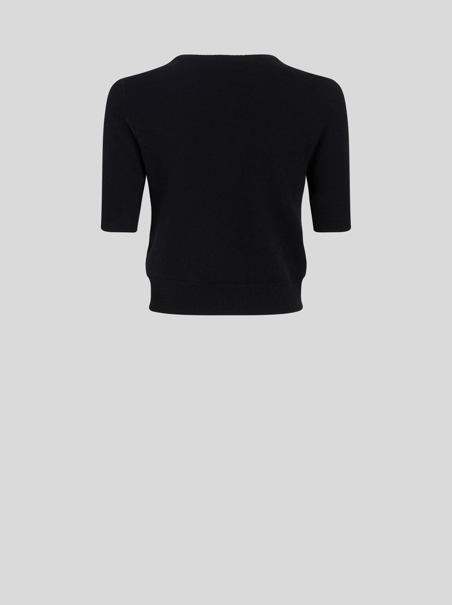 PAISLEY WOOL AND CASHMERE JUMPER - 2