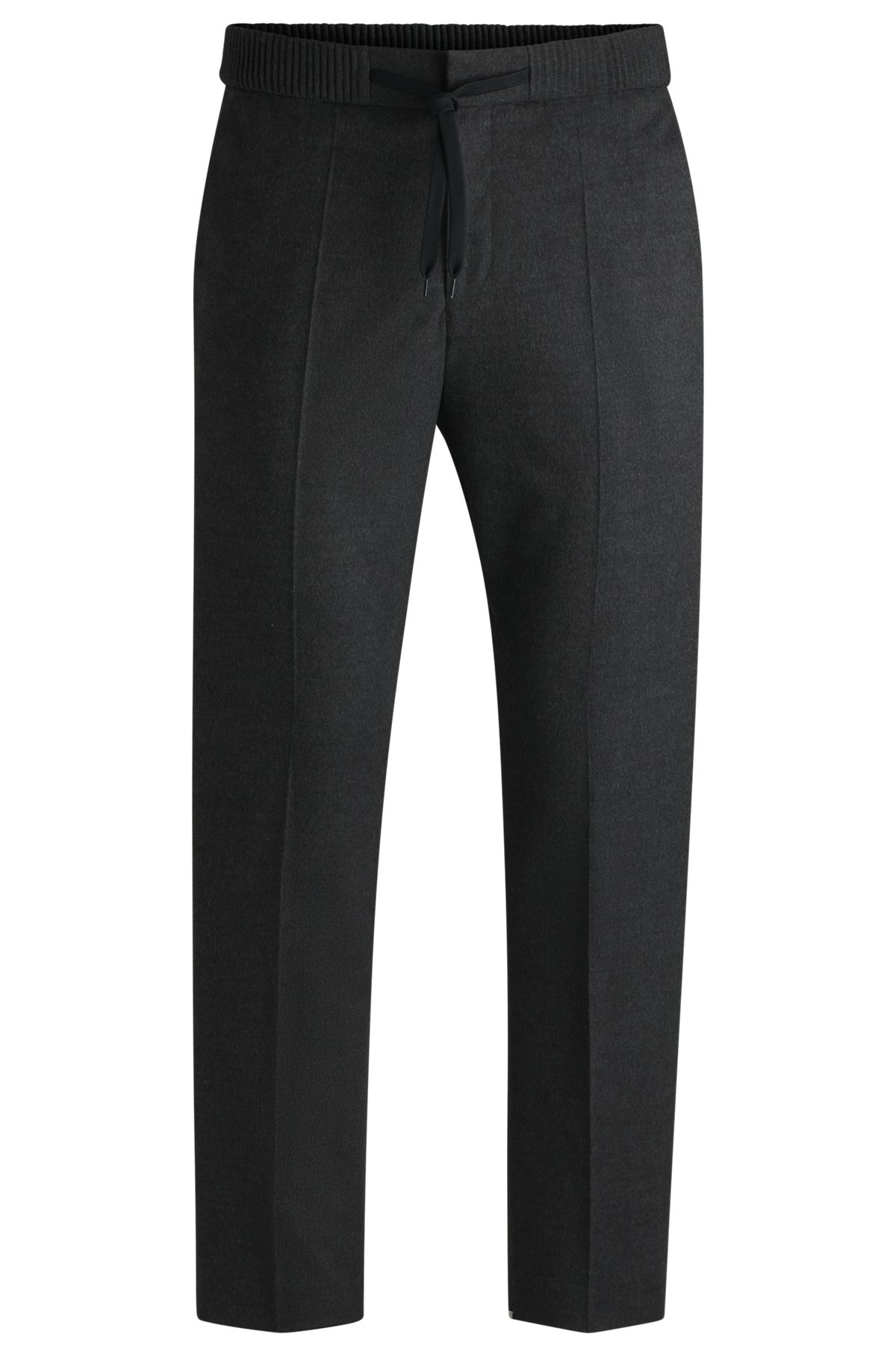 SLIM-FIT TROUSERS IN SUPER-FLEX FLANNEL - 1