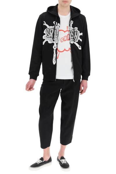 Comme des Garçons SHIRT LOGO PRINT HOODIE outlook