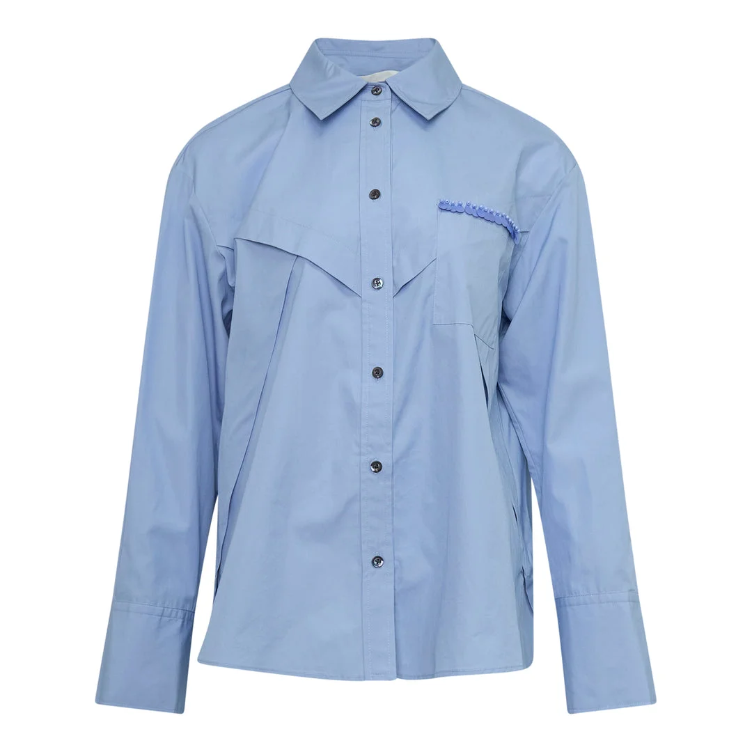 Poplin Oversized Shirt - 1