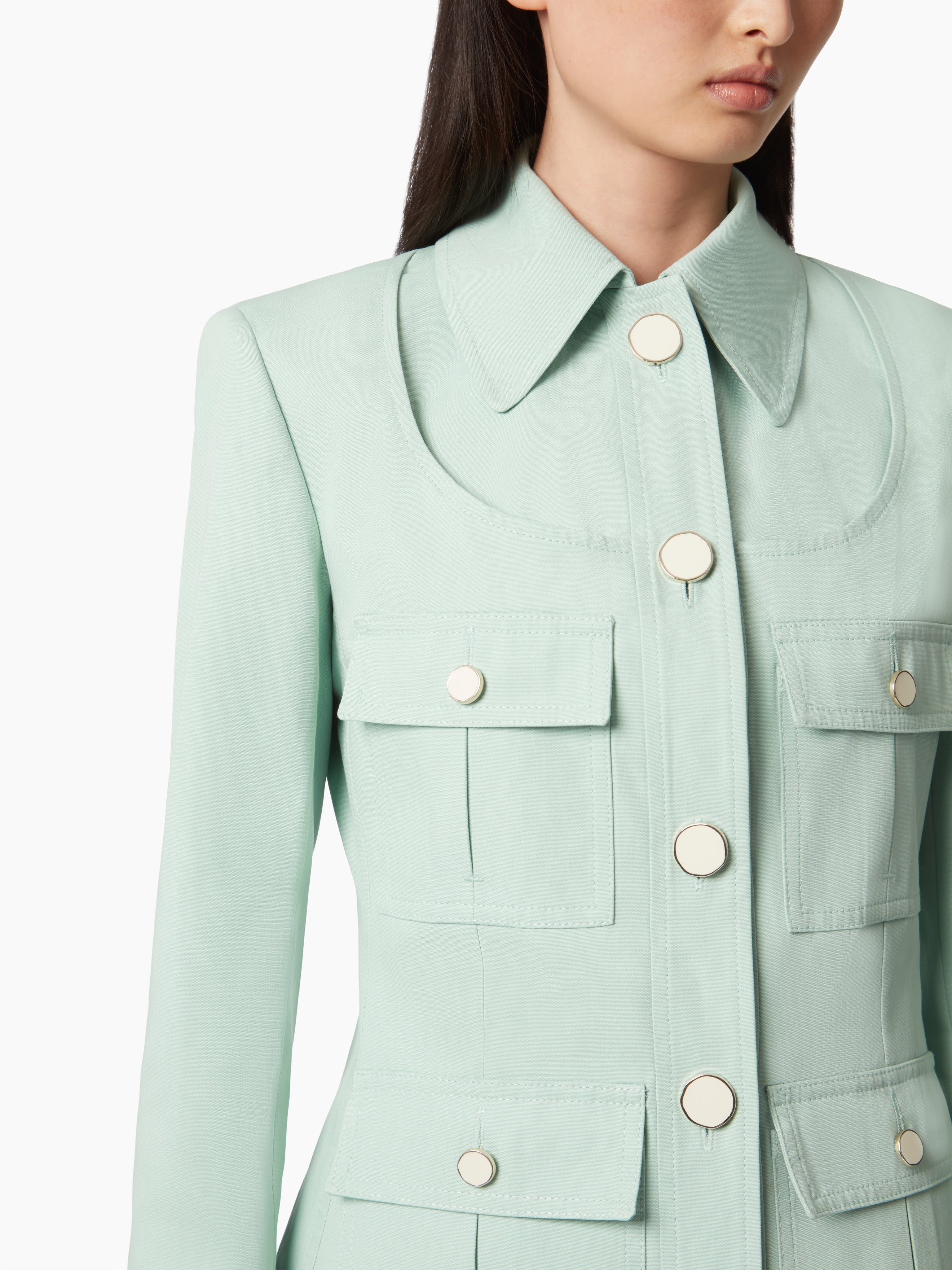 COTTON SAHARIENNE JACKET - 3