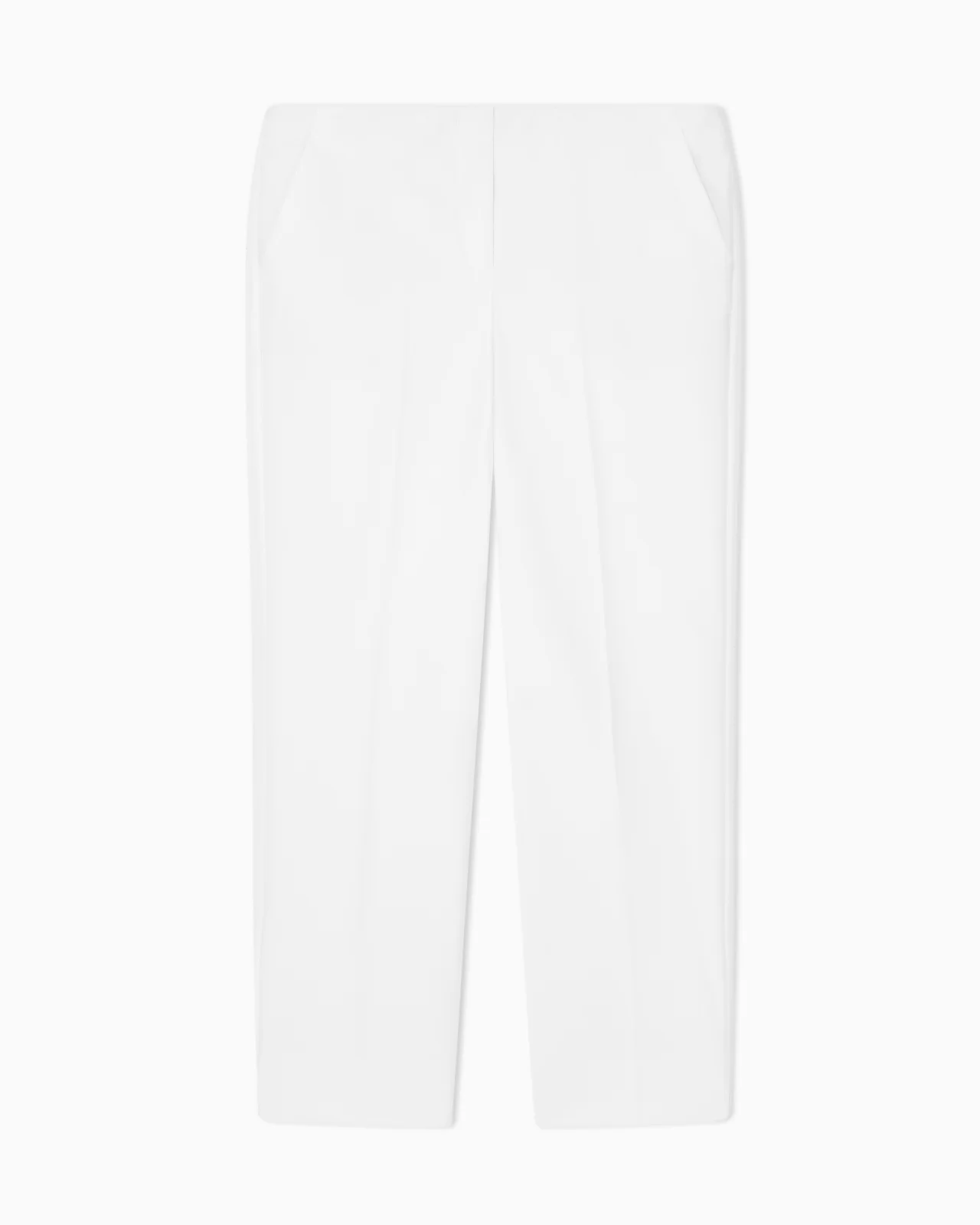 Stretch gabardine 7/8 trousers - 1