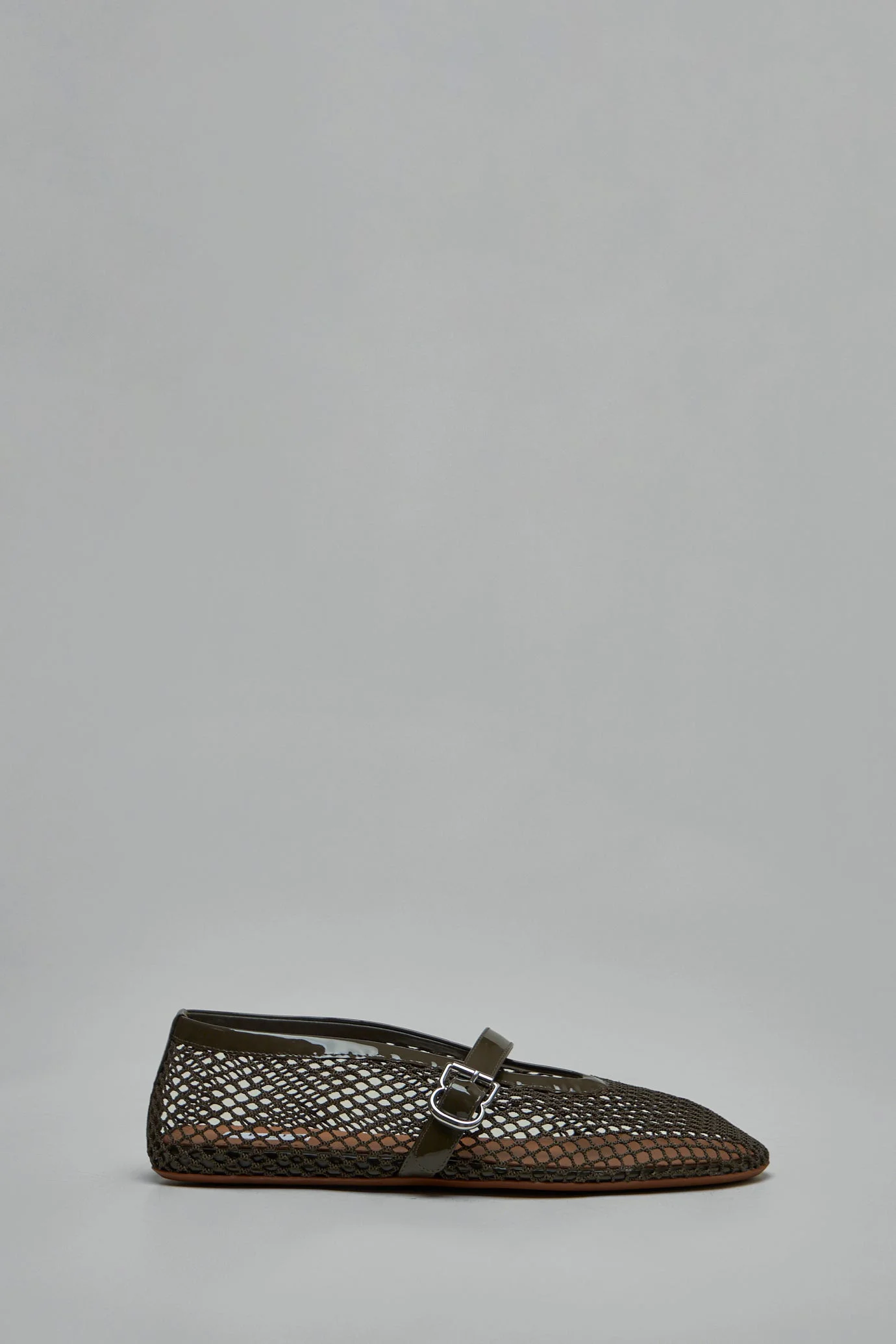 Ballet Flats In Fishnet - 1