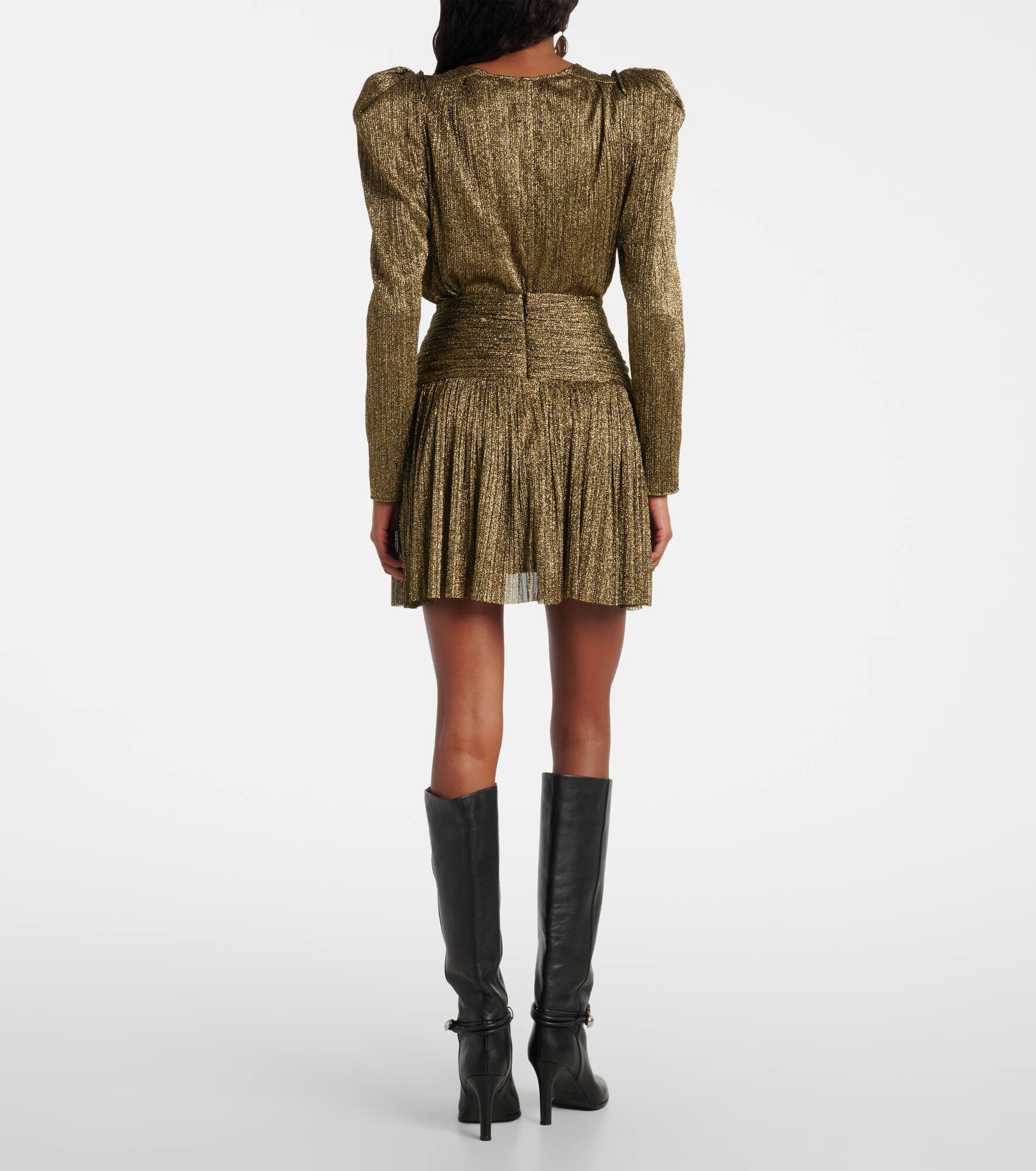 Eloise asymmetric embellished miniskirt - 3
