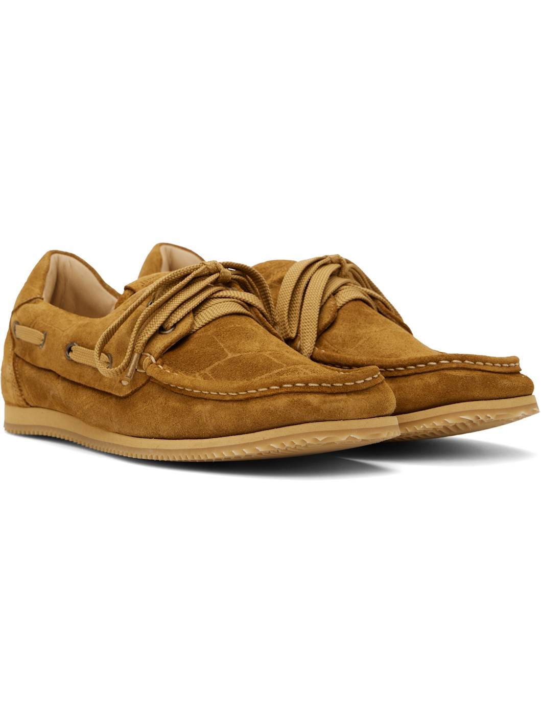 Tan La Croisière 'The Batto' Loafers - 4