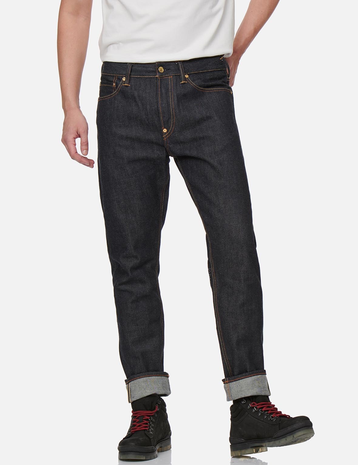 2022 GOLD EDITION “YEAR OF THE TIGER” CARROT-FIT DENIM JEANS #2017 - 4