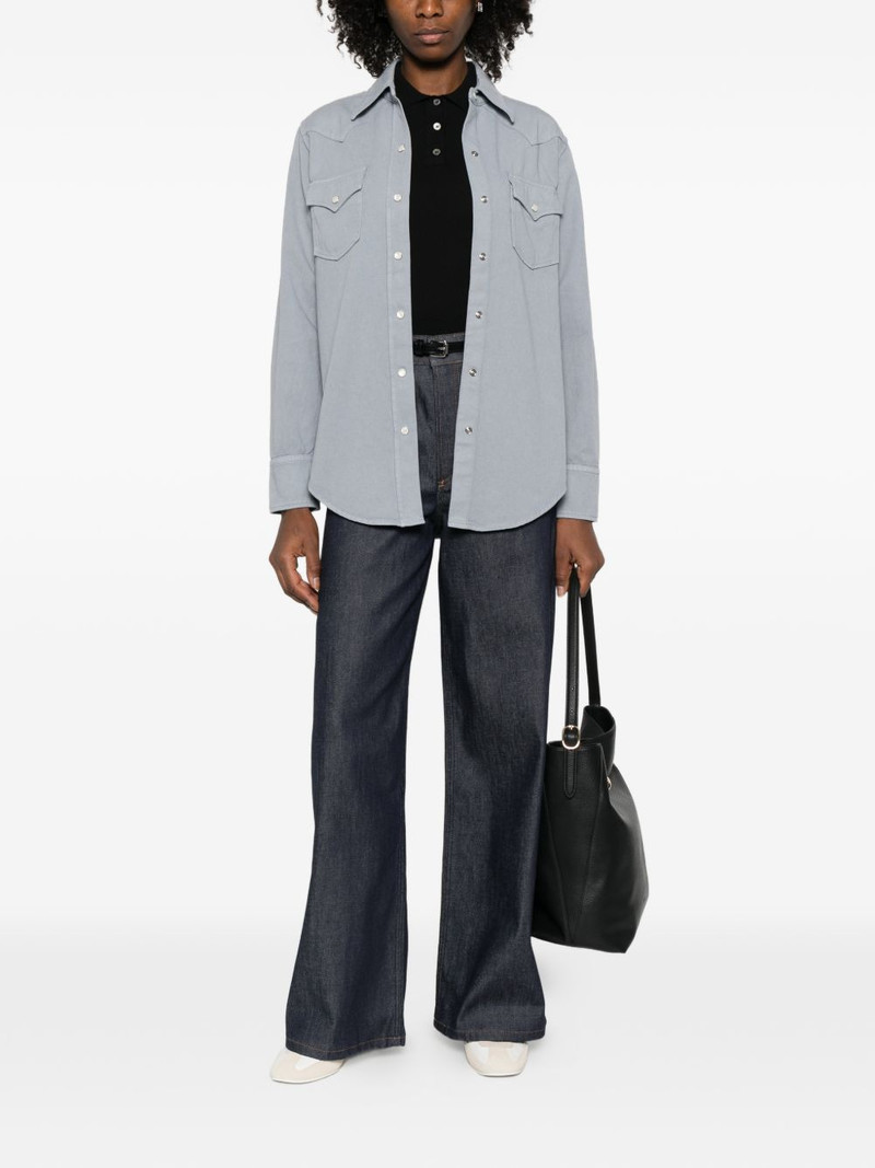 A.P.C. flap-pockets shirt outlook