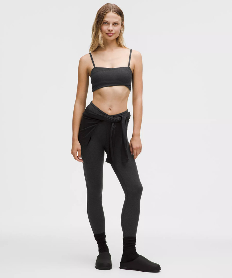 lululemon Softy Suedey Cross-Waist Tight 25" outlook