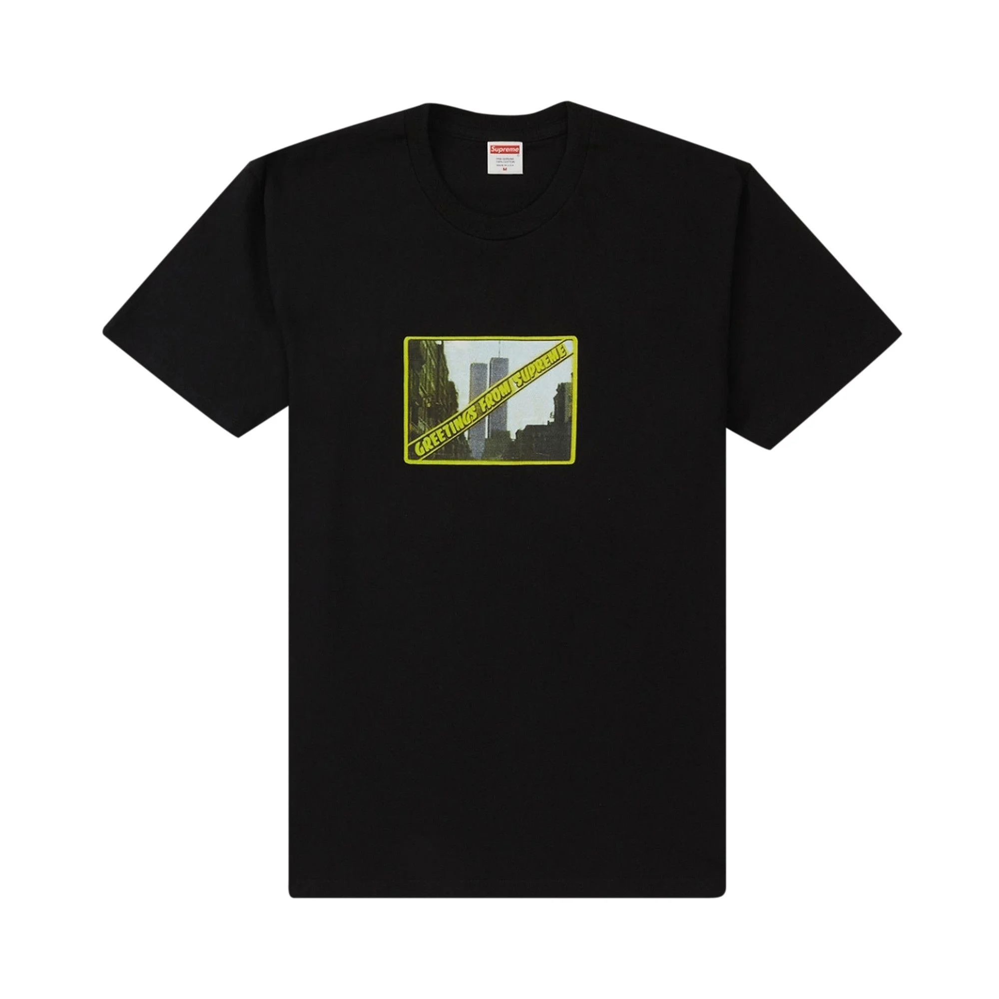 Supreme Greetings From Ny Tee 'Black' - 1