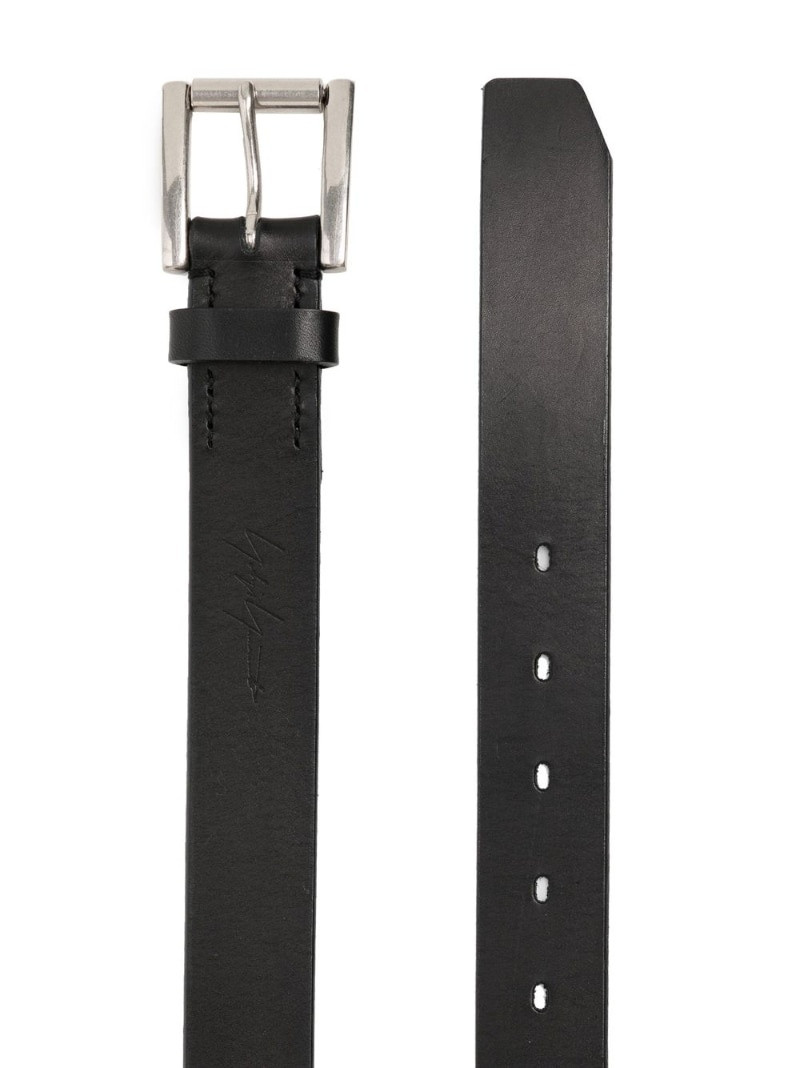 Yohji Yamamoto calf leather belt outlook