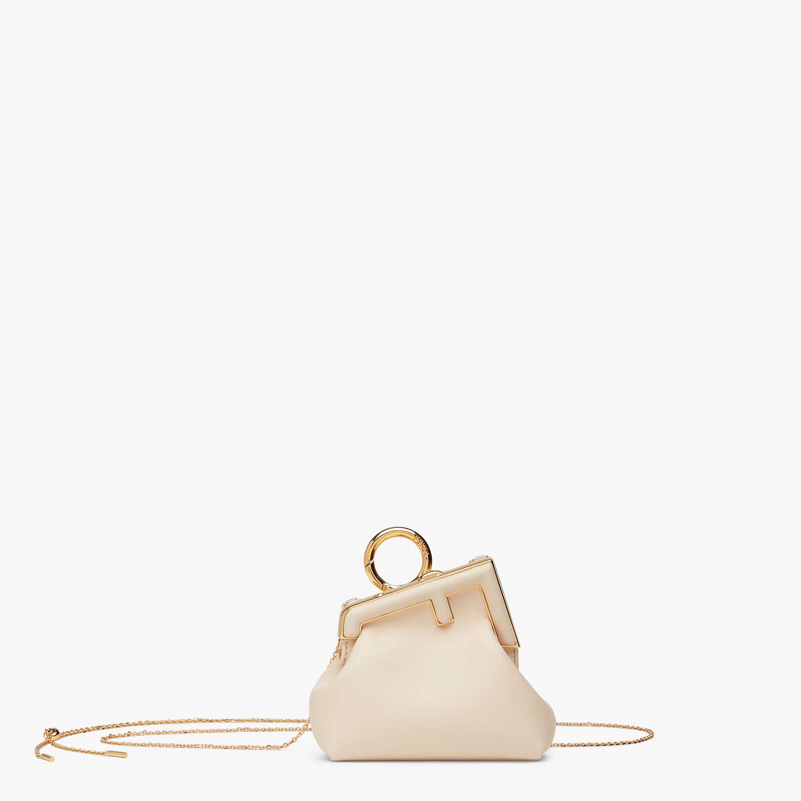 Charm in pink nappa leather - 1