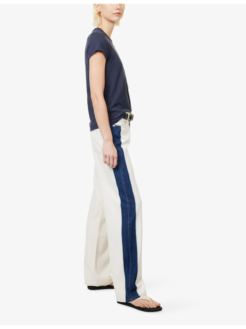 rag & bone Logan Wide-Leg Denim Jeans outlook