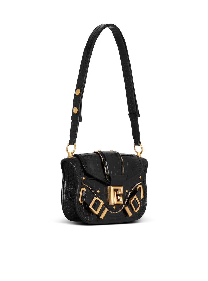 Blaze bag in crocodile-print leather 3