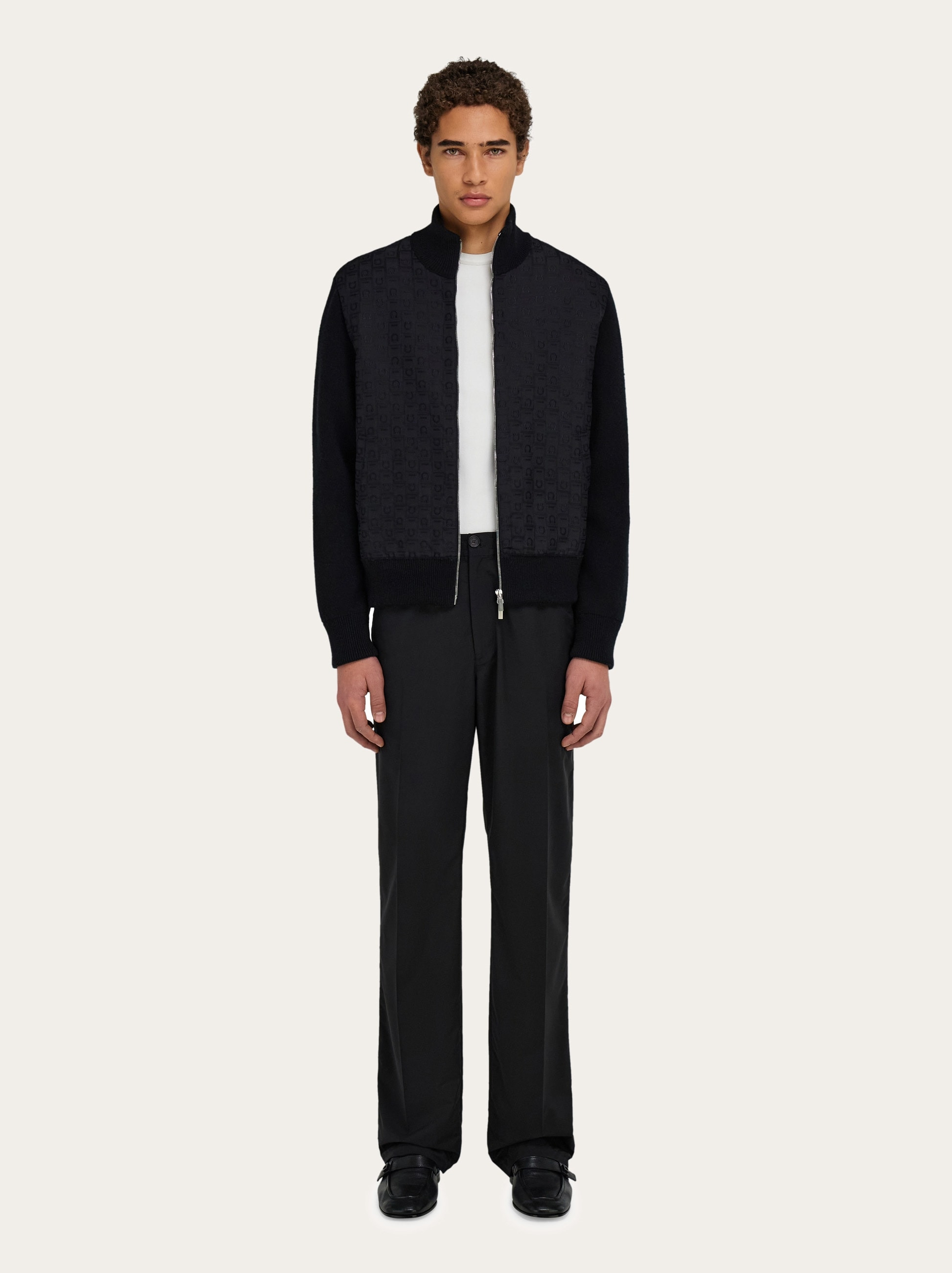 Knitted bomber jacket - 7