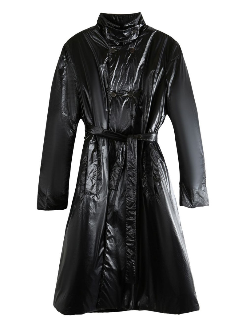 ripstop belted coat 1