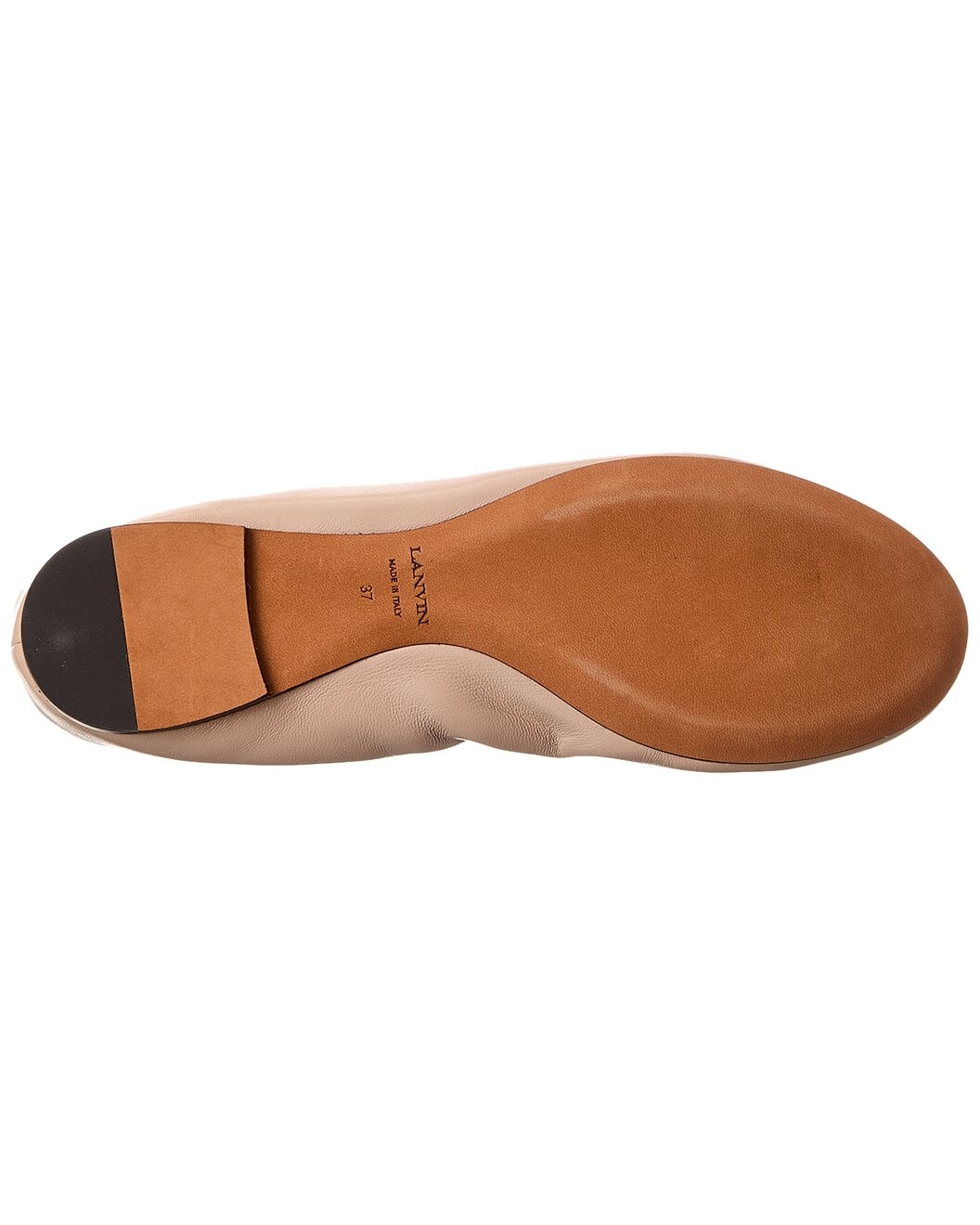 LANVIN Avec Melodie Leather Ballerina Flat - 4