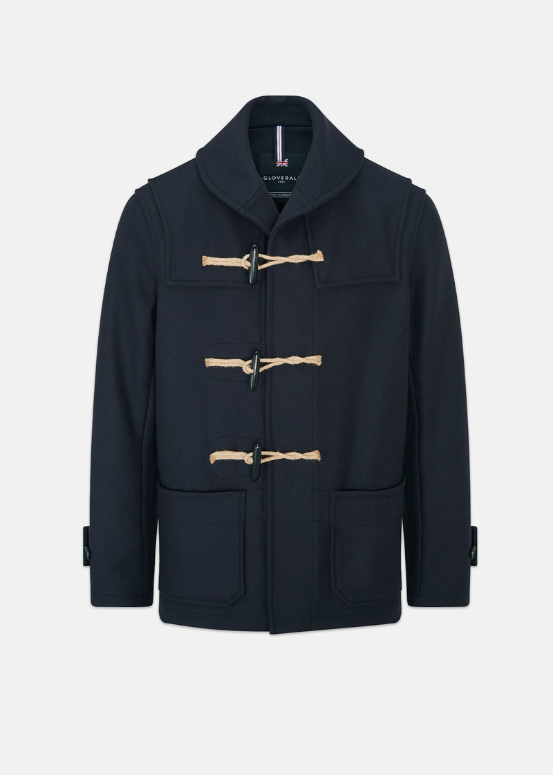 Men's Cocteau Duffle Jacket Navy 1