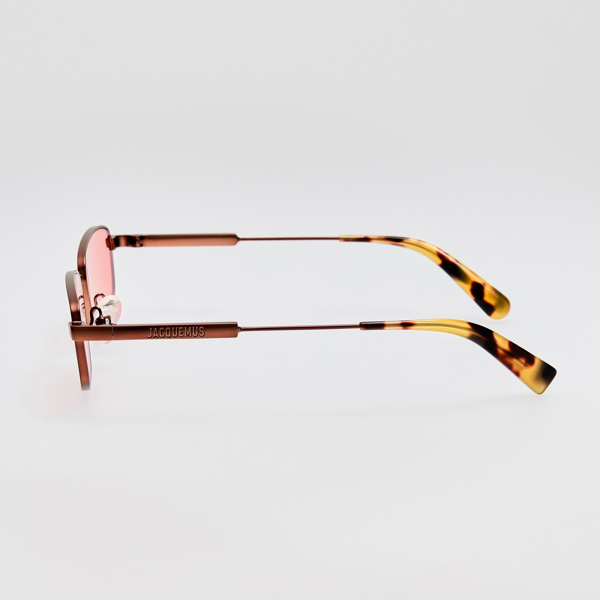 Sera Sunglasses in Metallic Brown - 6