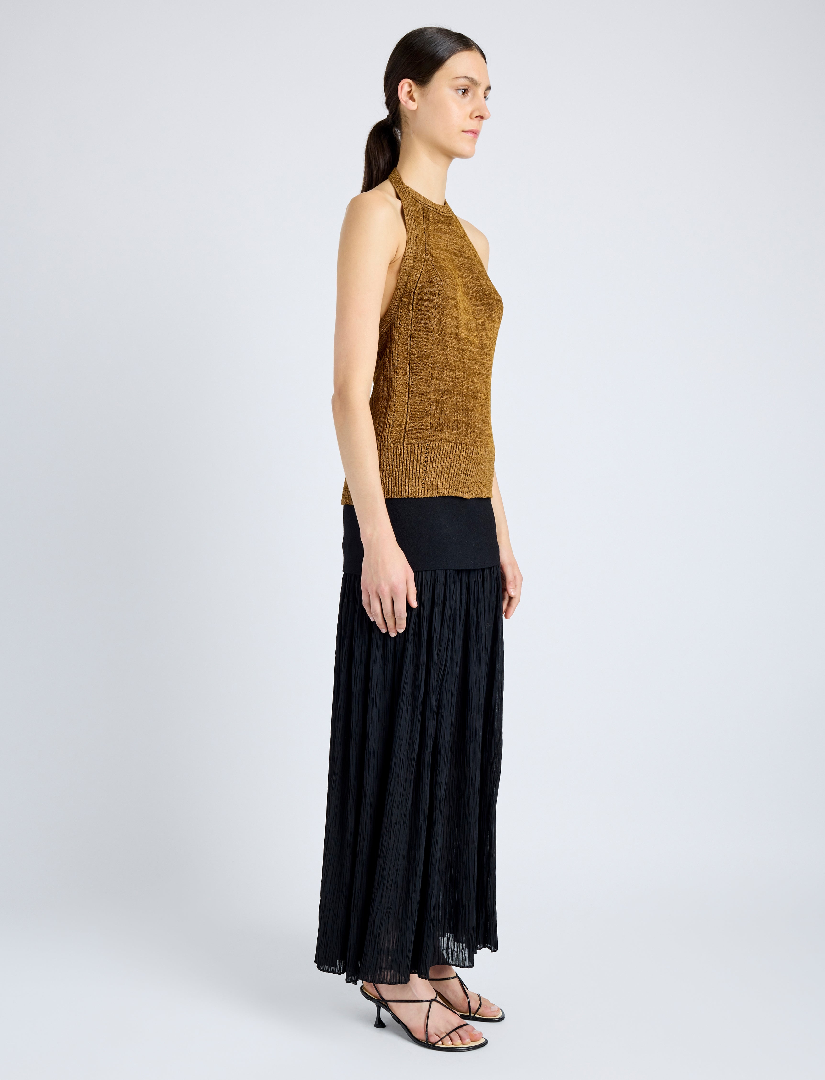 Leona Top in Viscose Ribbon Knit - 4