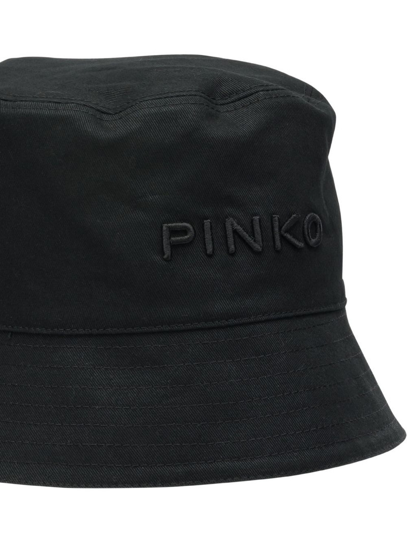 logo-embroidered bucket hat 4