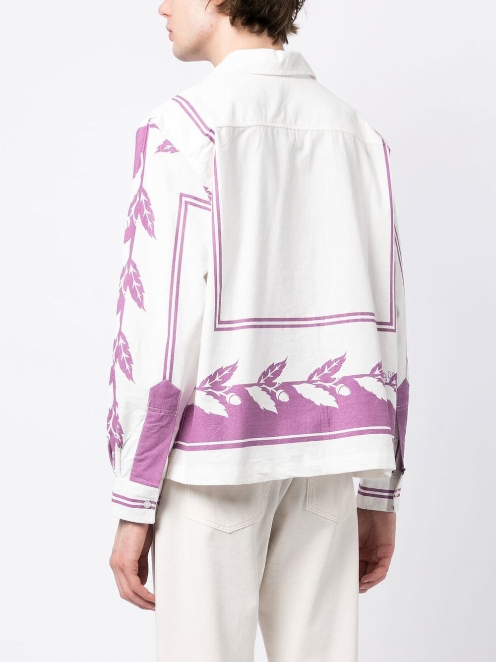 graphic-print shirt - 4