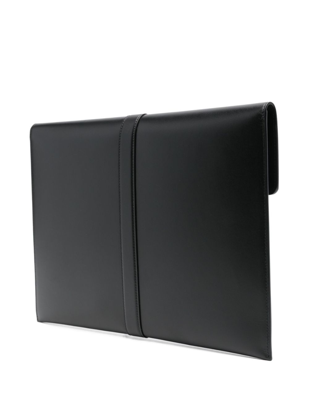 leather clutch bag - 3