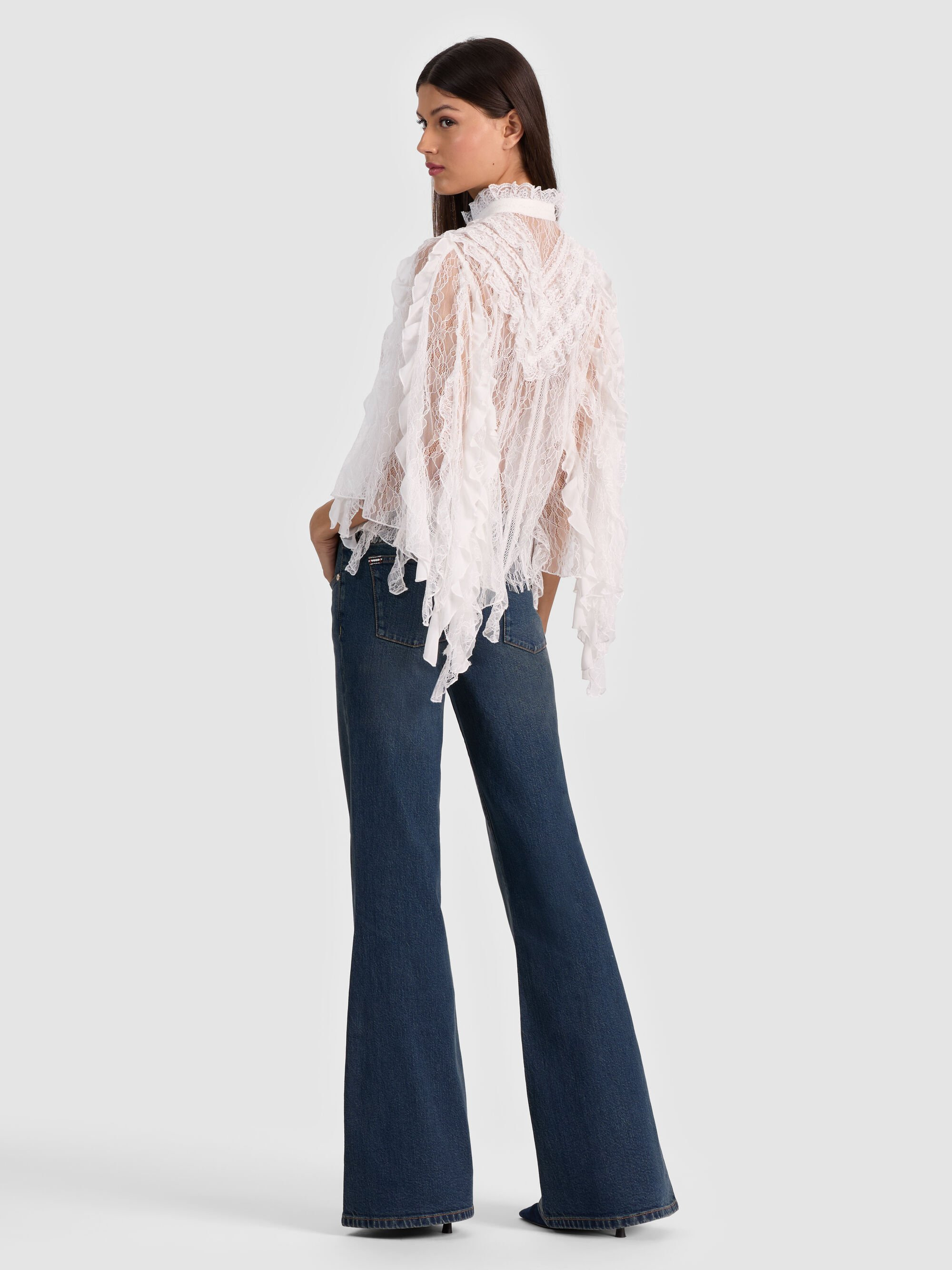 RHEBA LACE TOP - 4