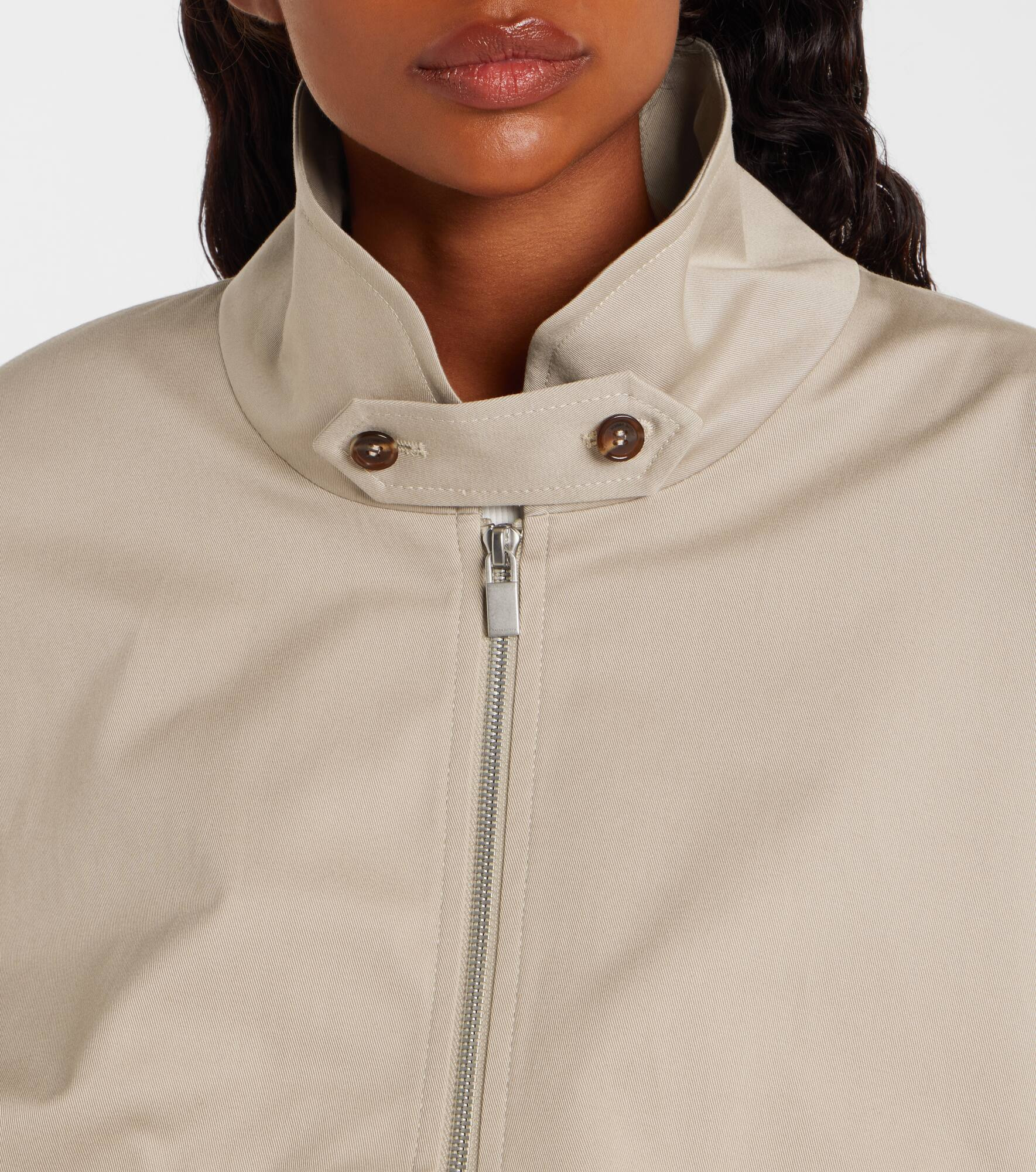 Wool and silk bomber jacket - 4