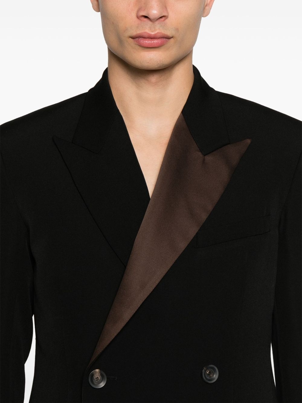 grain de poudre tuxedo blazer - 5