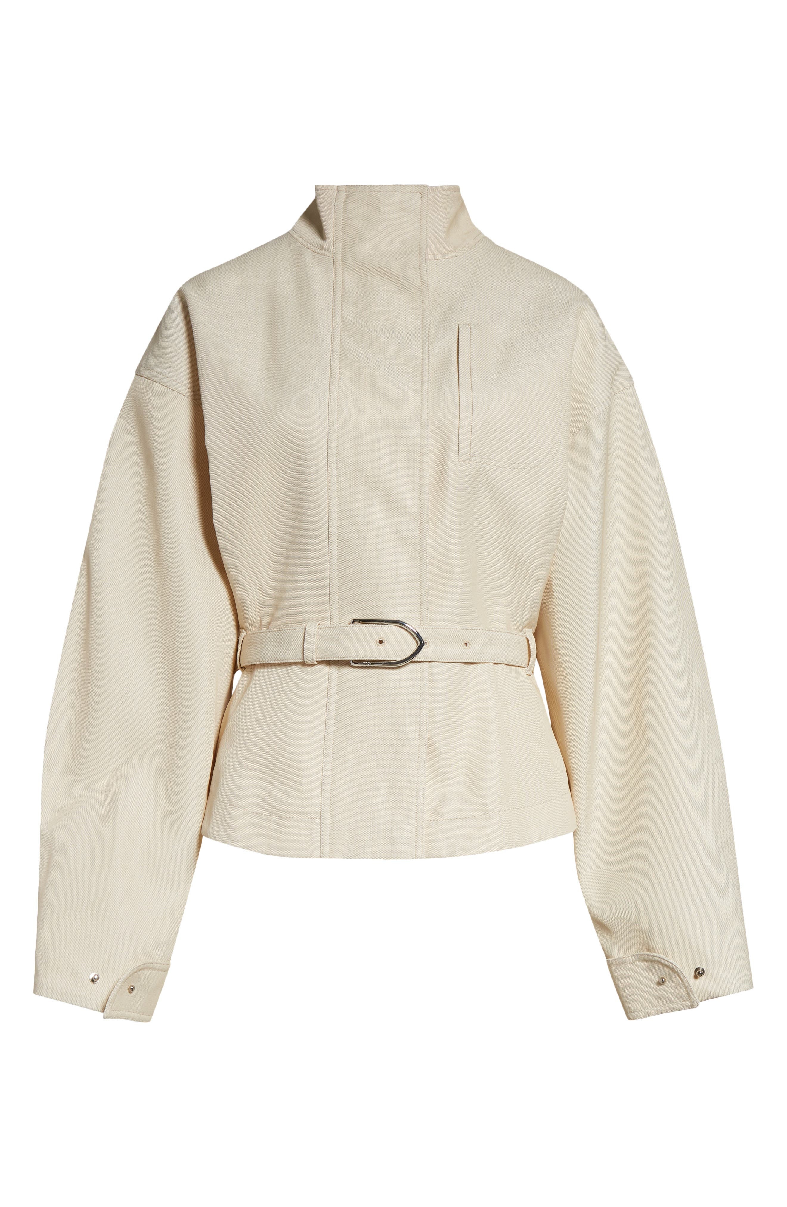 Jacquemus The Ciro Belted Jacket in Light Beige at Nordstrom - 2