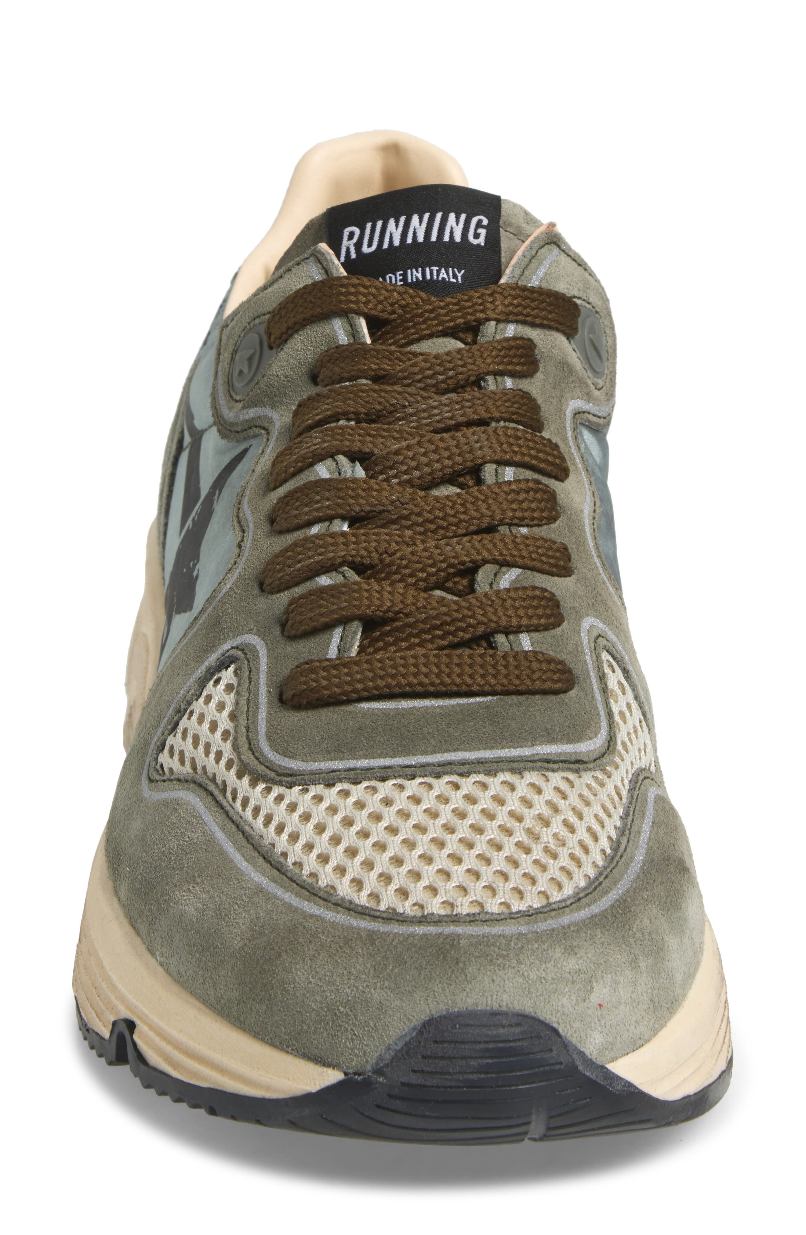 Golden Goose Running Sneaker in Green/Grey/Black at Nordstrom - 4