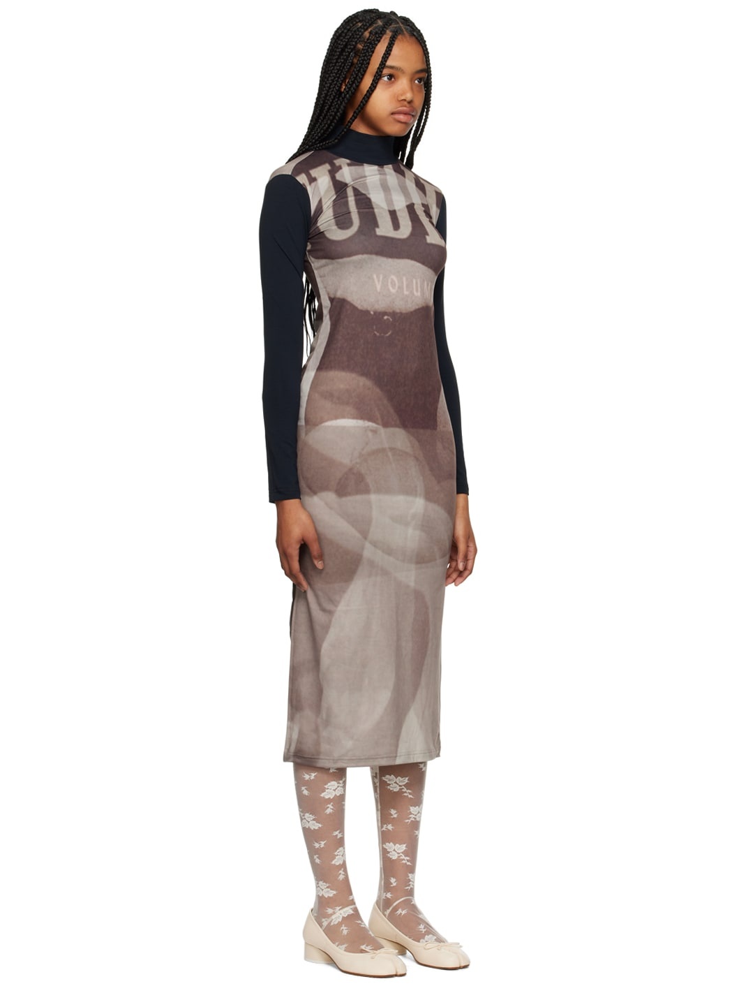 SSENSE Exclusive Brown Maxi Dress - 2
